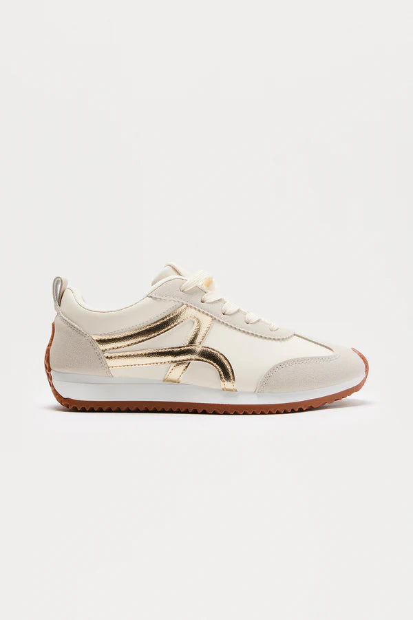 Lustre Lift  Lace‑Up Sneakers