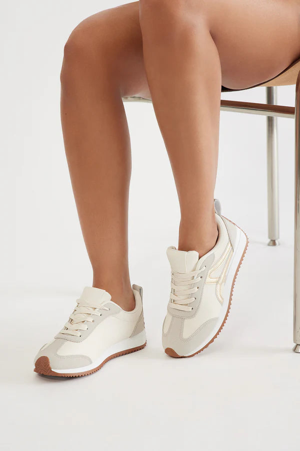 Lustre Lift  Lace‑Up Sneakers